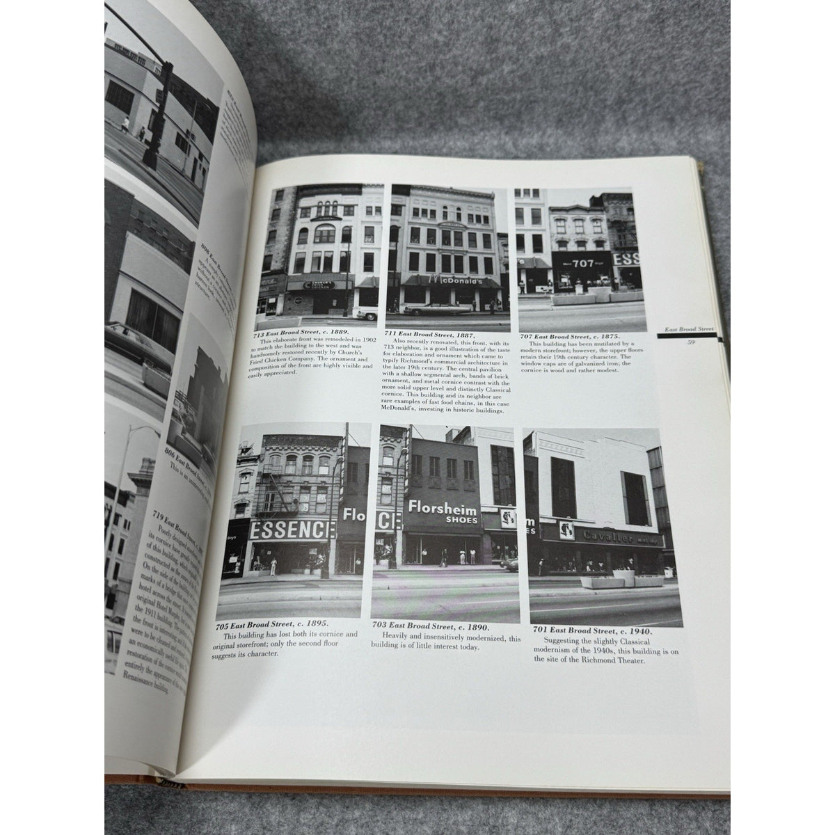 Architecture in Downtown Richmond 1982 HC Robert P Winthrop Virginia