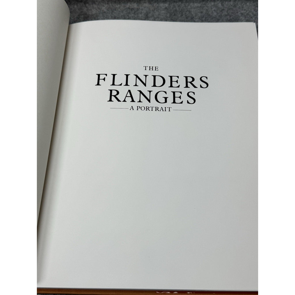 Flinders Ranges Australia Portrait Photography Eduard Domin Hardcover DJ