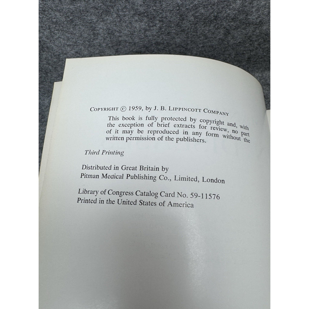 1959 Manual of Skin Diseases Gordon C Sauer Vintage Medical Illustrated HC