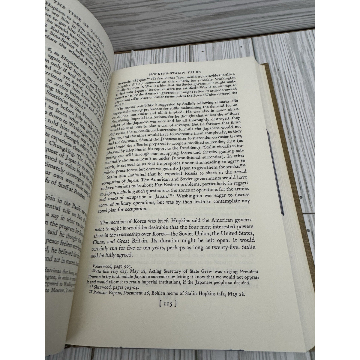 Between War and Peace Potsdam Conference Herbert Feis 1960 HC