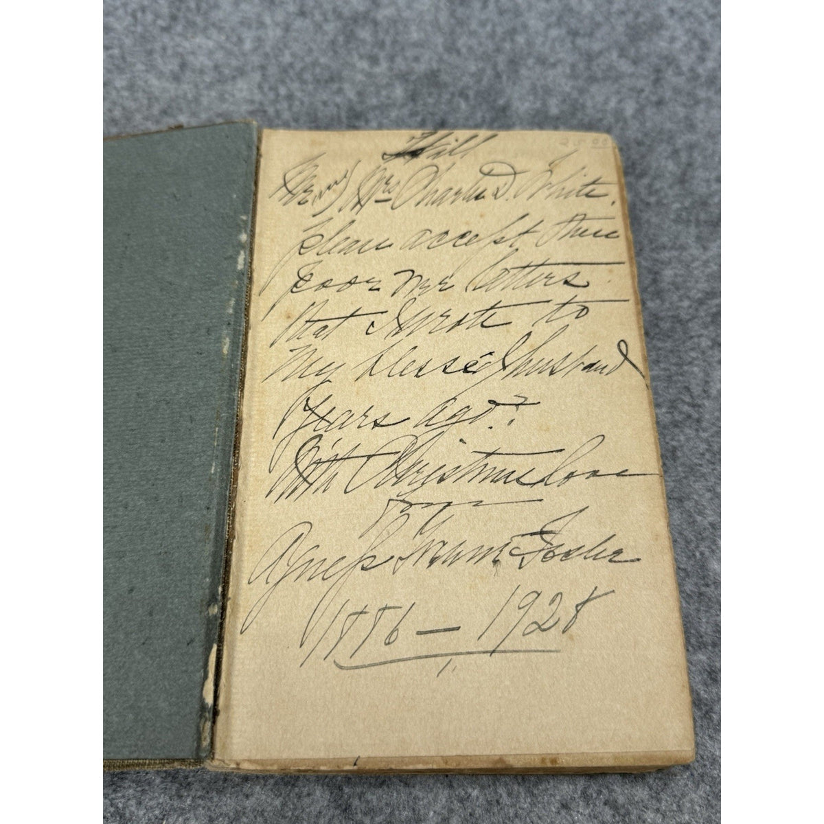 1910 By the Way Agness Greene Foster Inscribed Illustrated Travel Hardcover