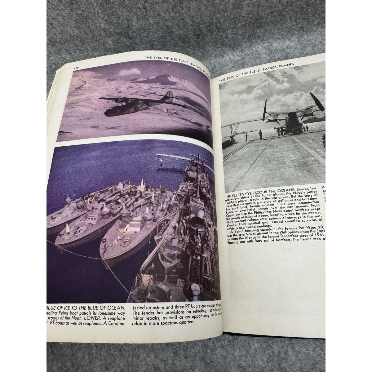 Battle Stations Your Navy in Action 1946 WWII Naval History Photo Book HC