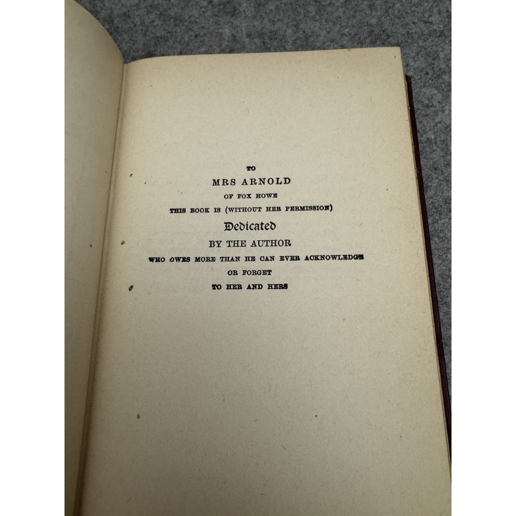 Tom Brown’s School Days Thomas Hughes HC High School Book League NY