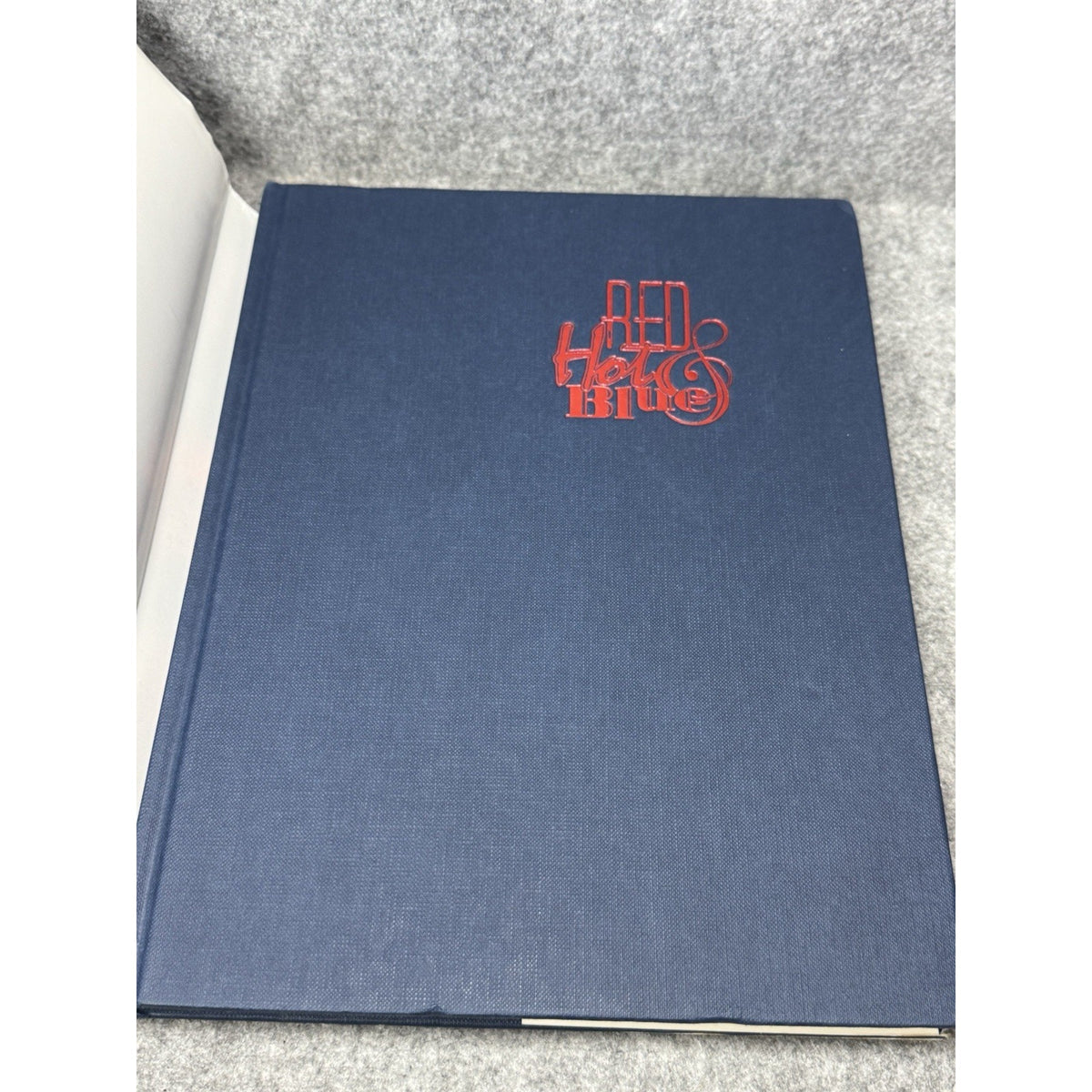 Red Hot & Blue 1996 First Edition Smithsonian American Musical Hardcover DJ