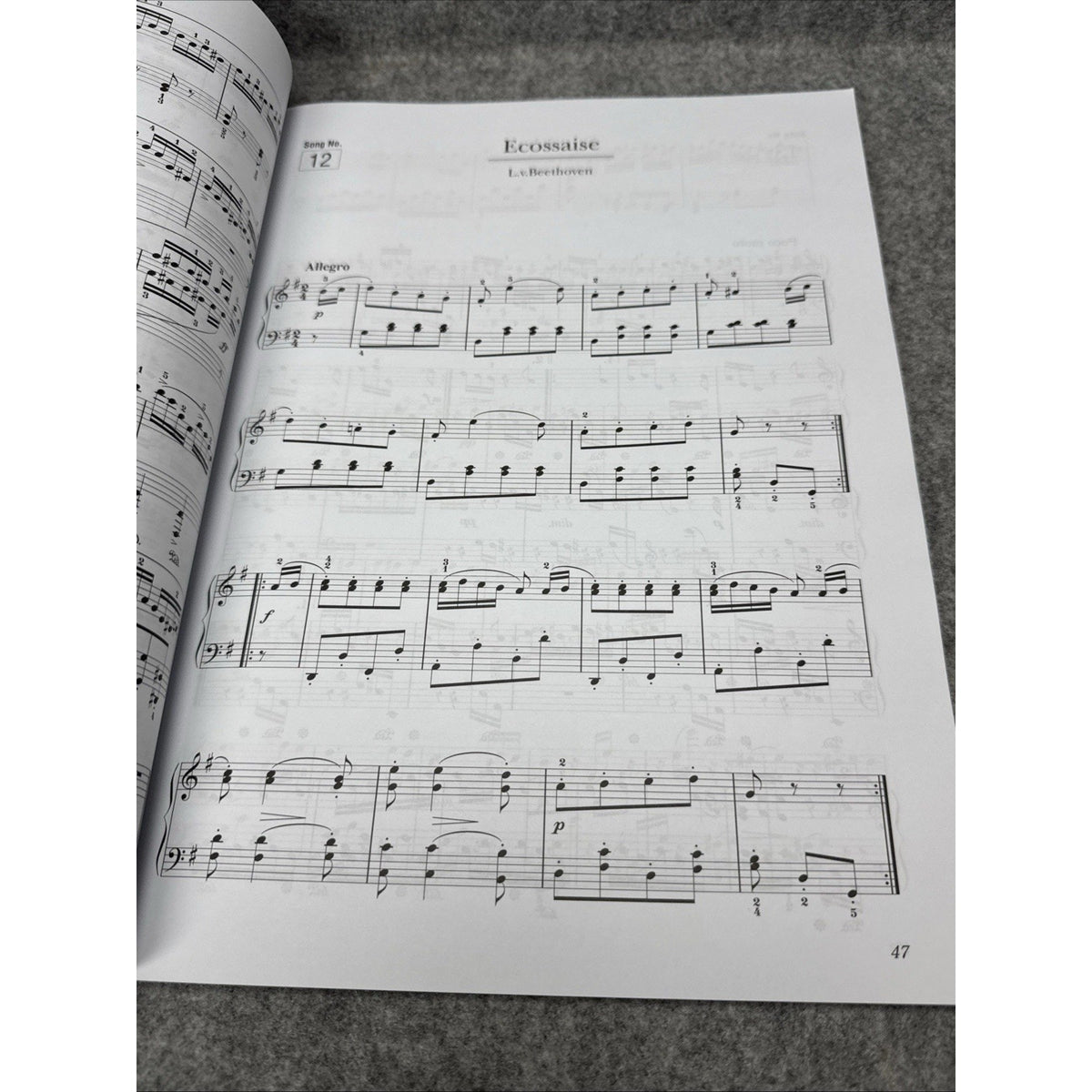 50 Greats for the Piano Yamaha Sheet Music Paperback Book