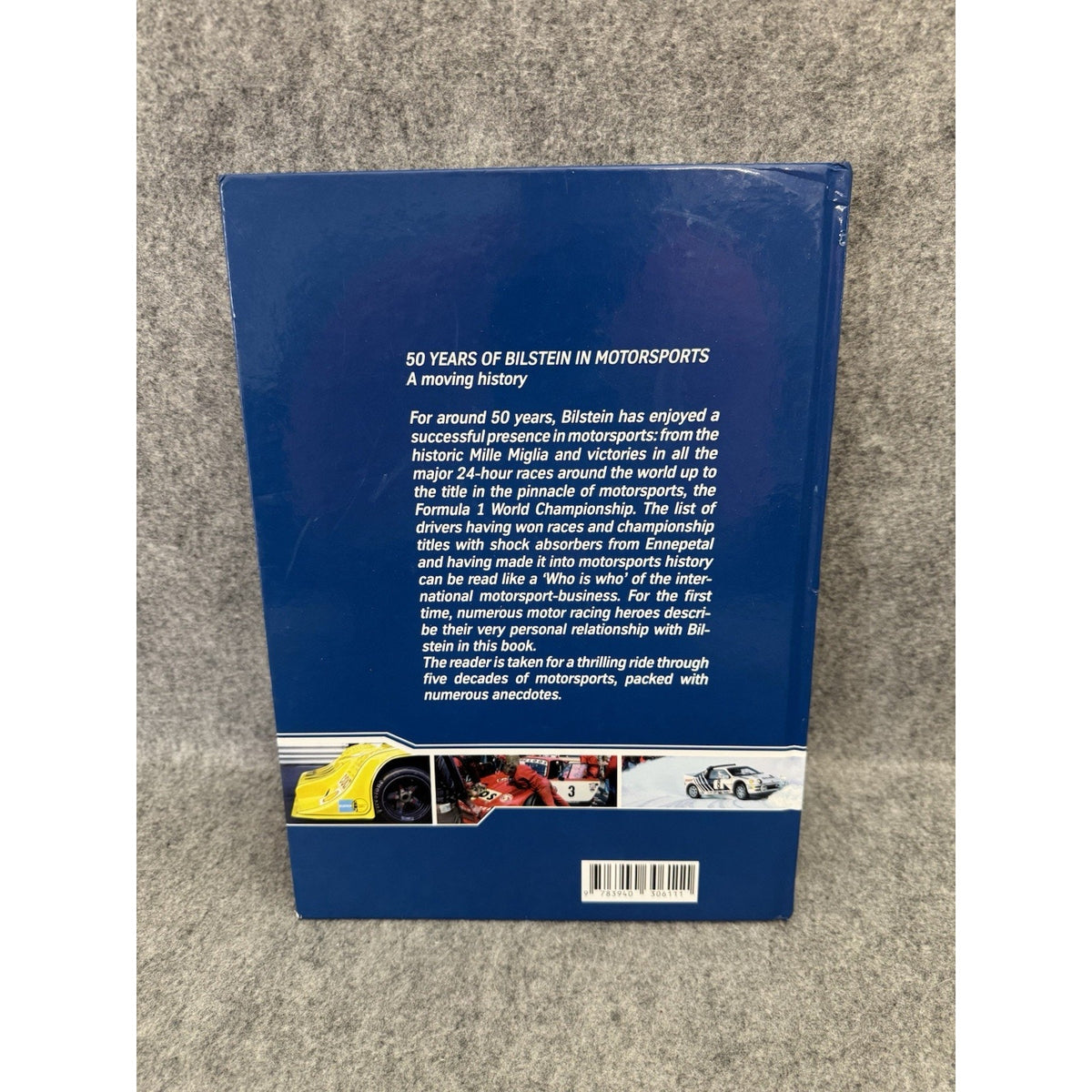 Bilstein Motorsport Story 50 Years of Speed HC Racing History Book w Stickers