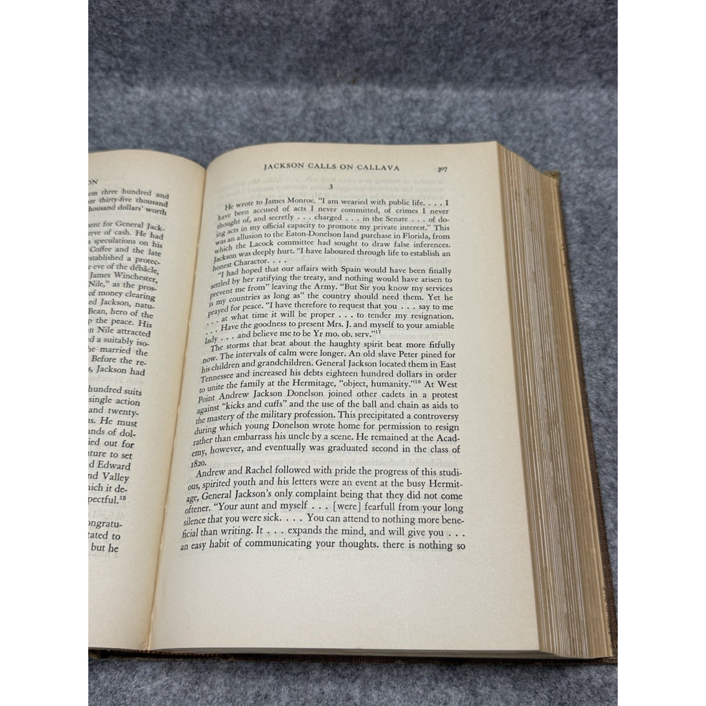 1940 The Life of Andrew Jackson Marquis James HC Garden City Biography