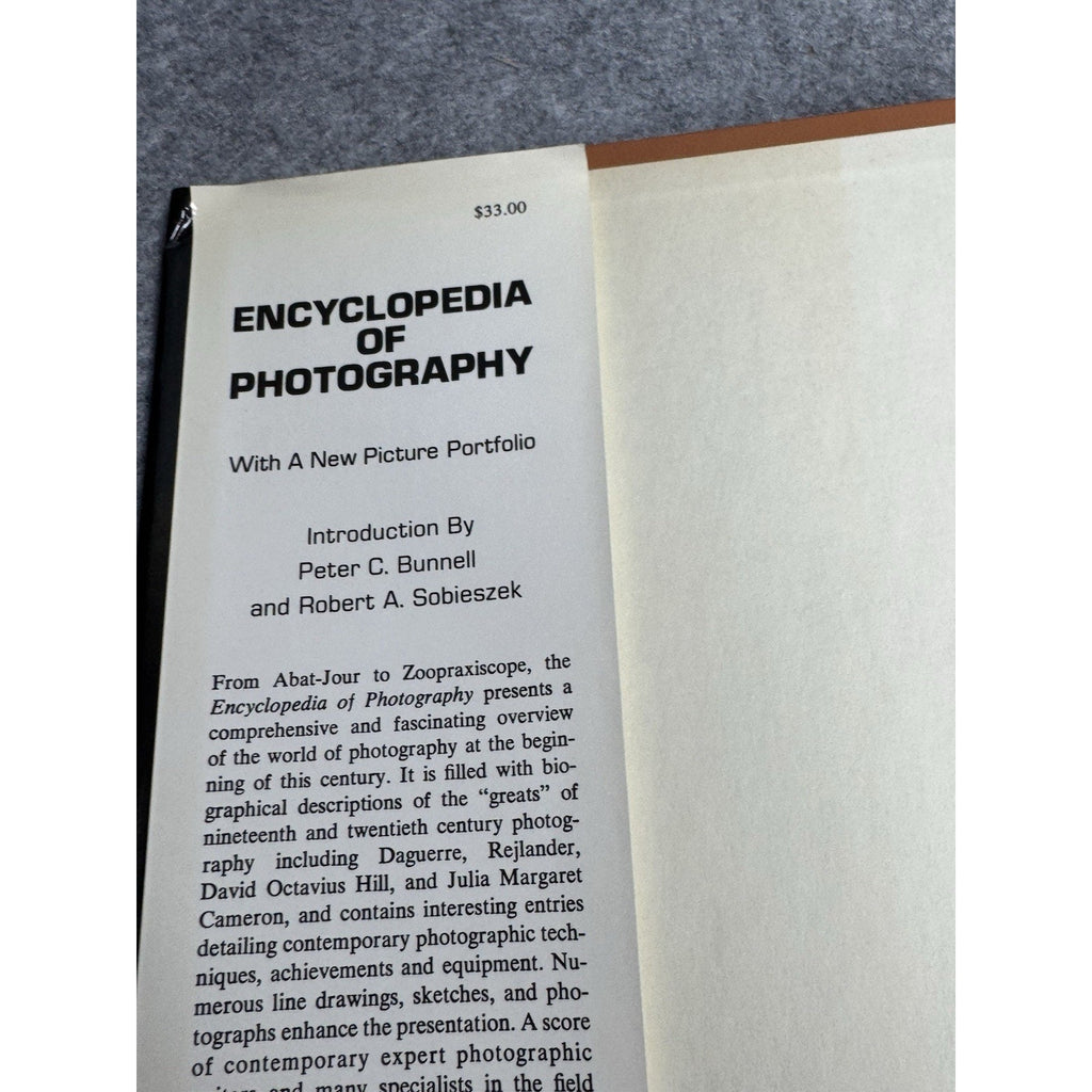 1974 Encyclopedia of Photography Bernard E Jones Arno Press HC DJ Illustrated