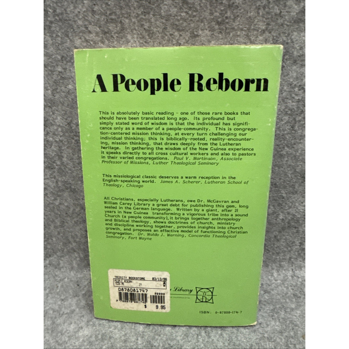 A People Reborn by Keysser, Christian