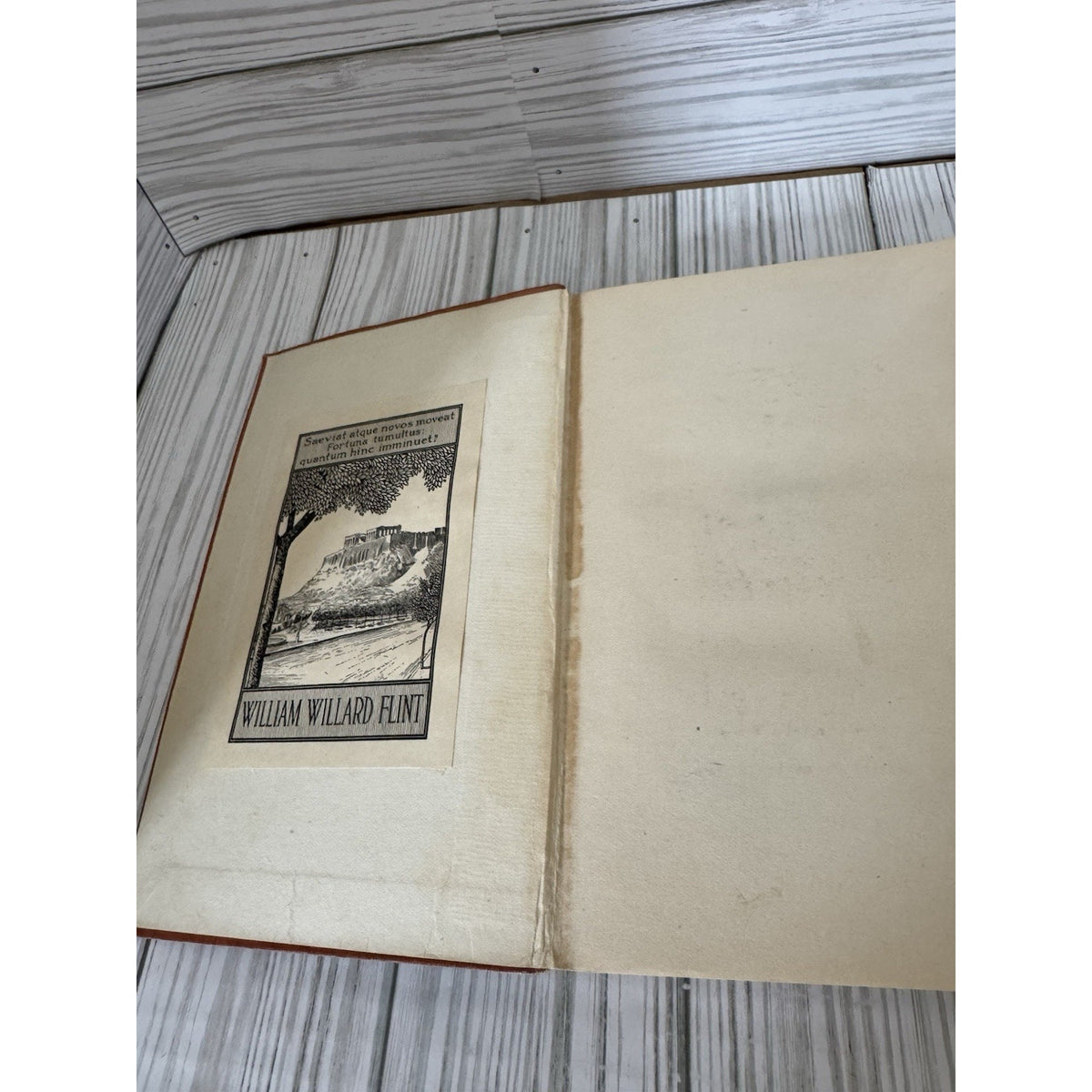 Q Horati Flacci Opera Oxford Clarendon Latin Softcover Antique