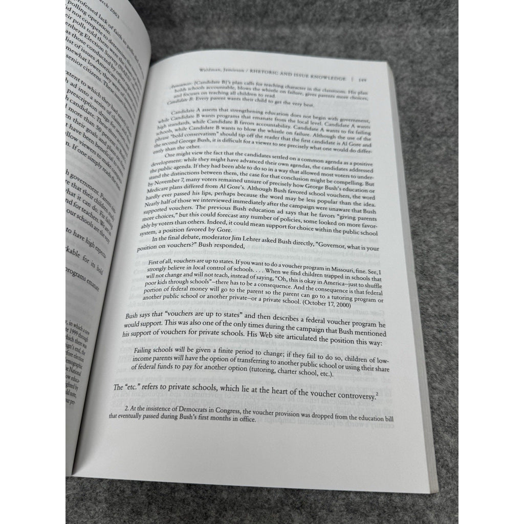 2003 Presidential Studies Quarterly Vol 33 No 1 2000 Election Special Issue