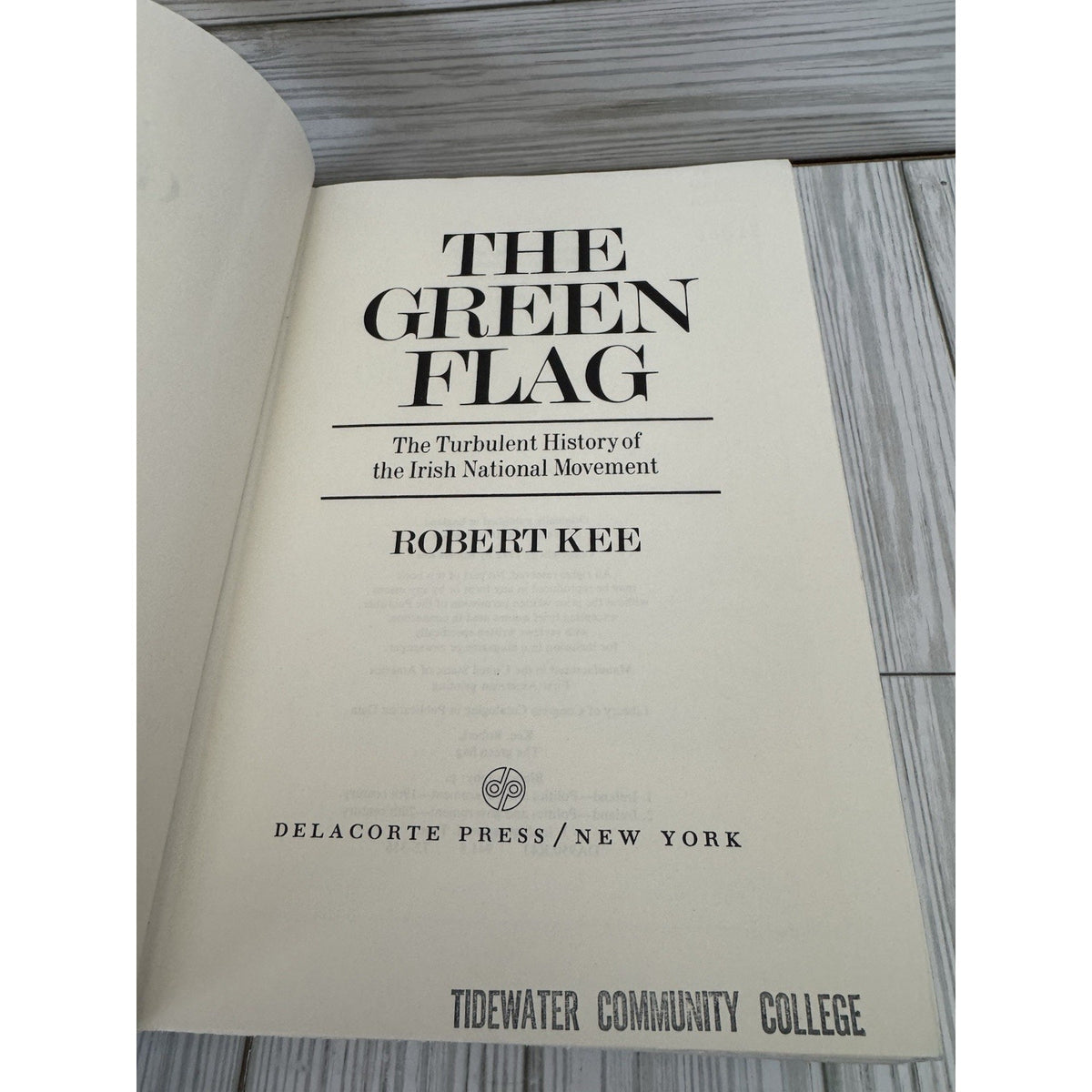 The Green Flag Robert Kee 1972 HC 1st American Irish History