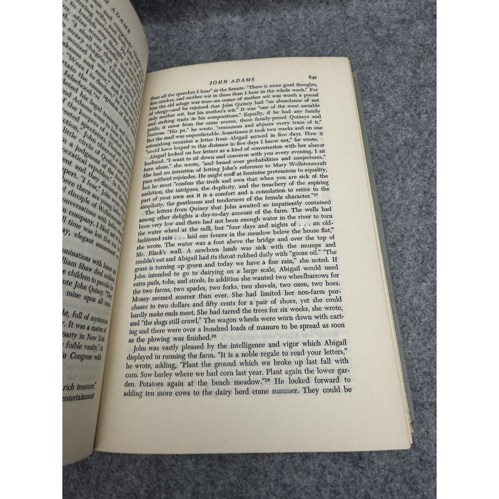1963 John Adams Vol II 1784-1826 Page Smith 1st Edition HC