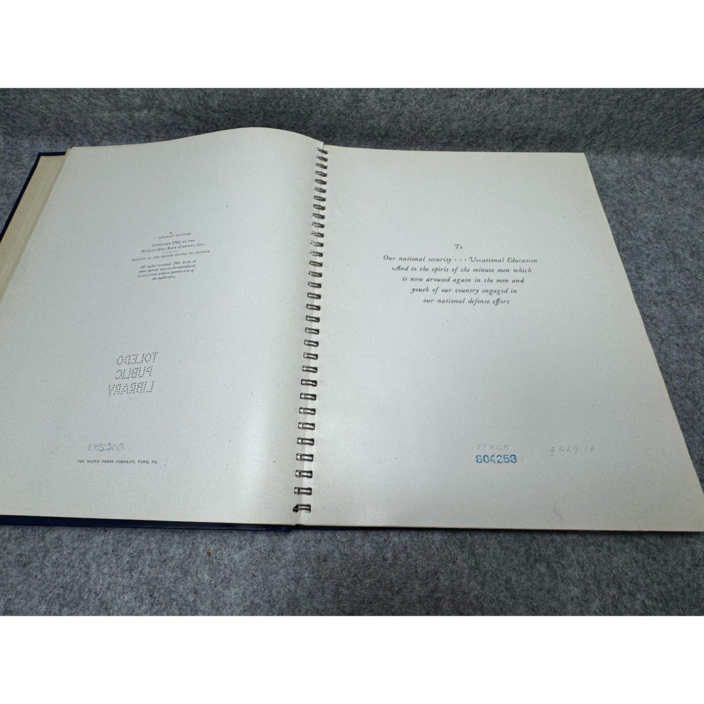 Aircraft Riveting Albert H Nisita 1942 WWII Aviation P-40 Airacobra Manual