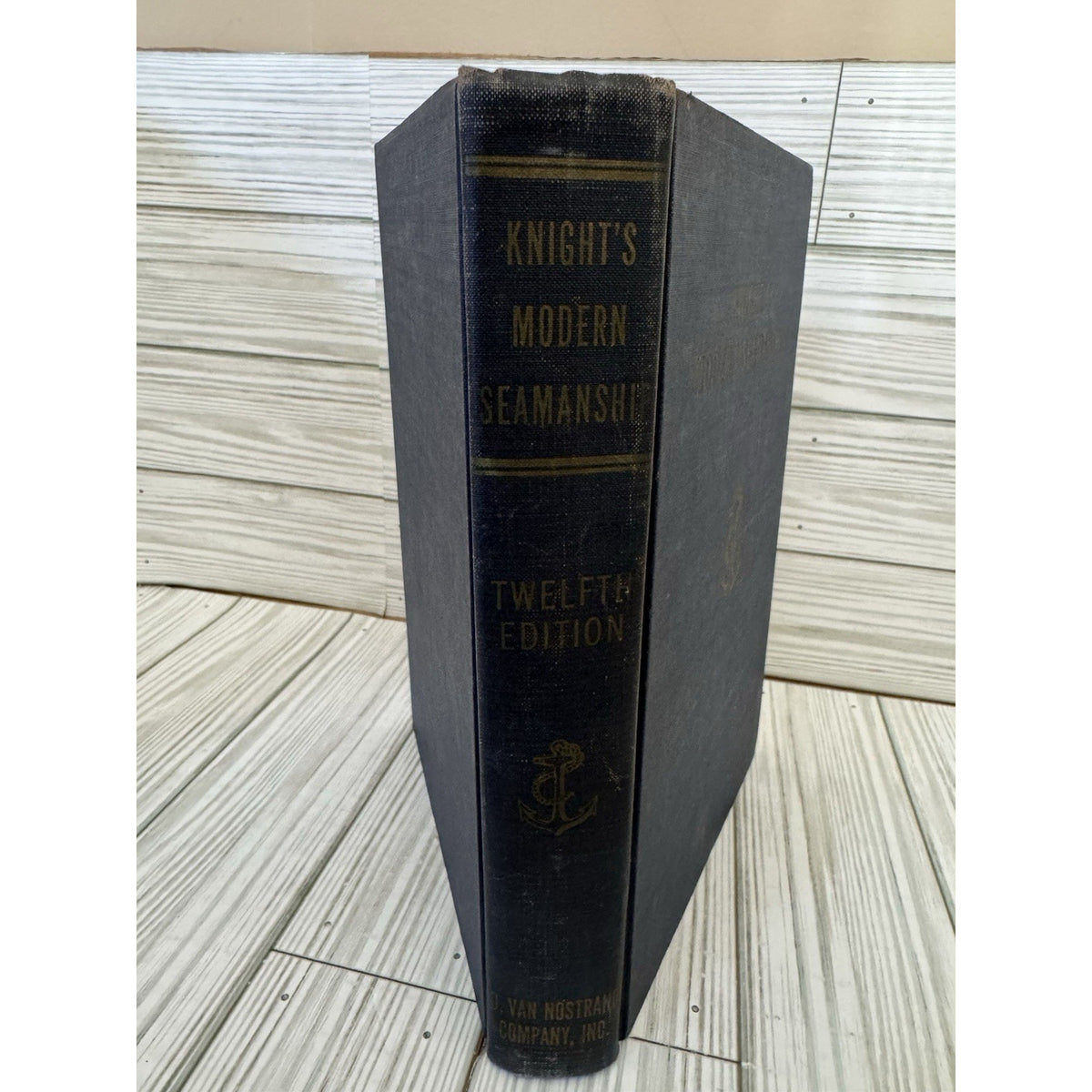 Knight’s Modern Seamanship 1953 HC Twelfth Ed Naval Maritime Book