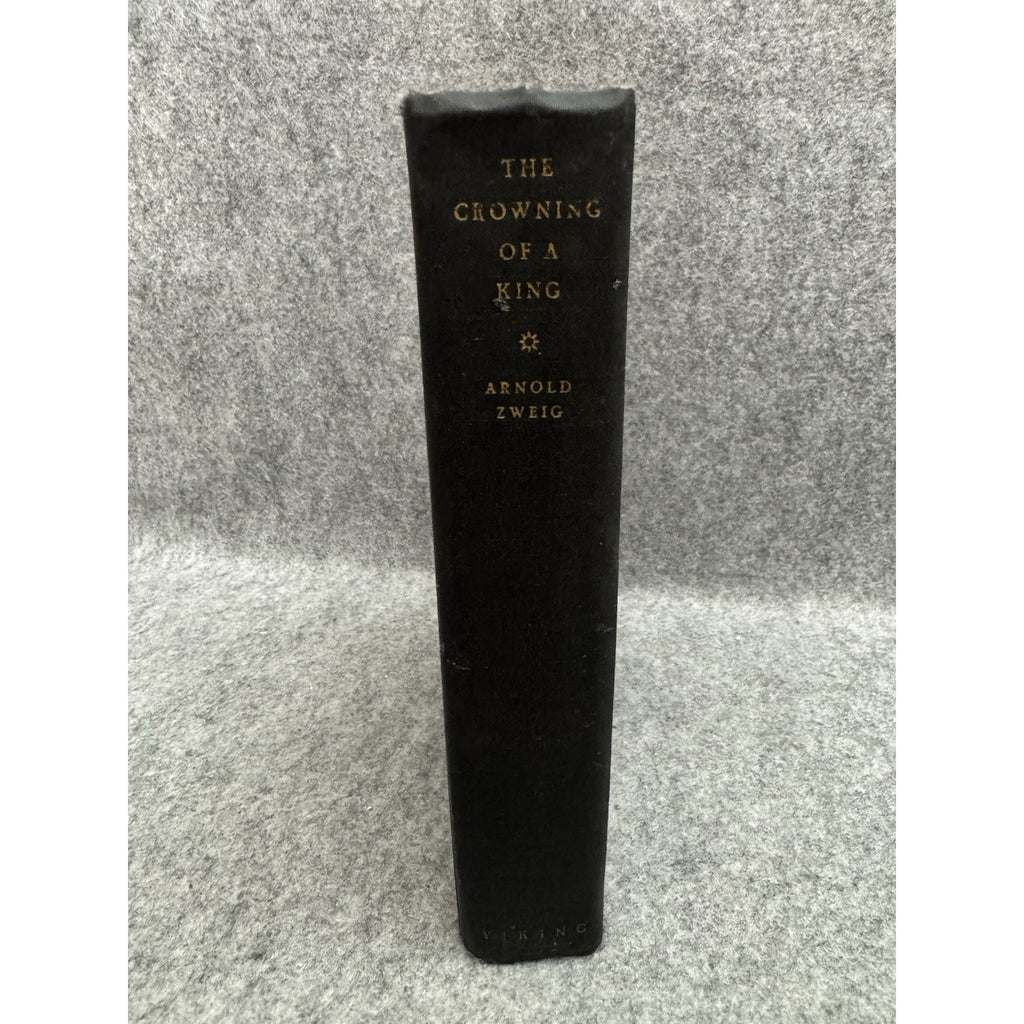 1938 The Crowning of a King Arnold Zweig Viking Press HC Map Endpapers