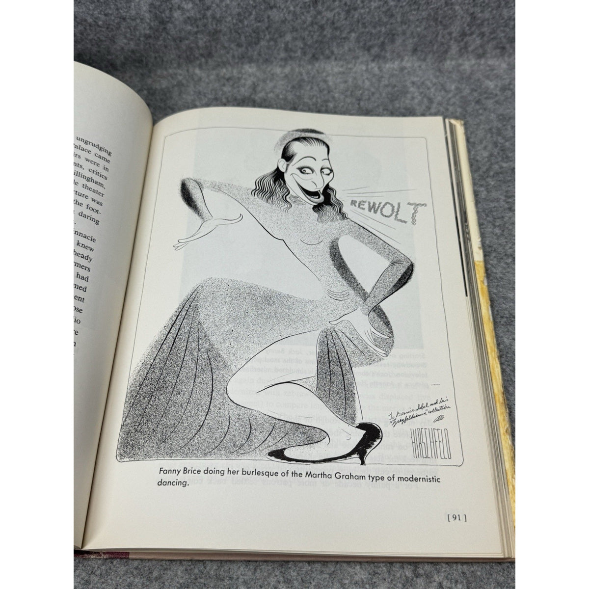 1961 A Pictorial History of Vaudeville Bernard Sobel Hardcover DJ Theater 1x