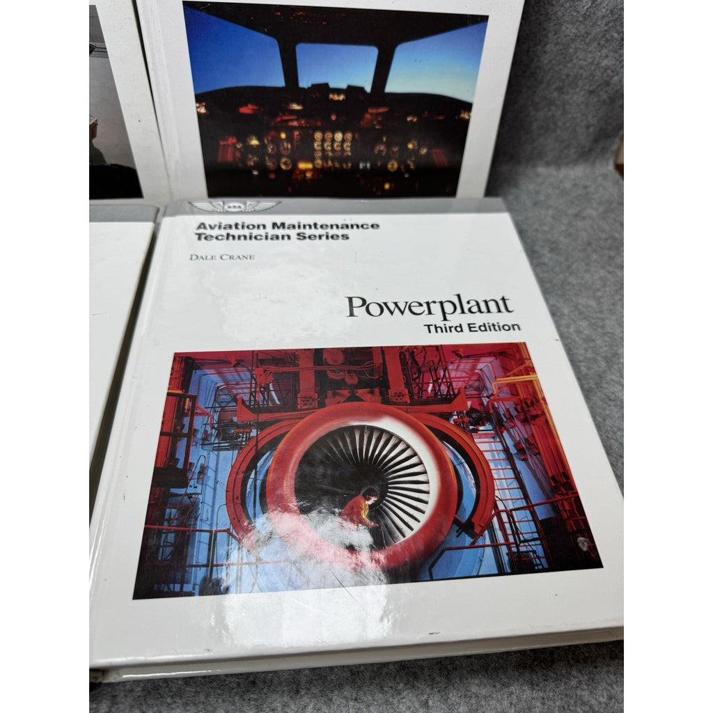 Dale Crane Aviation Maintenance Technician Series 3rd Ed 4 Book Set ASA A&P