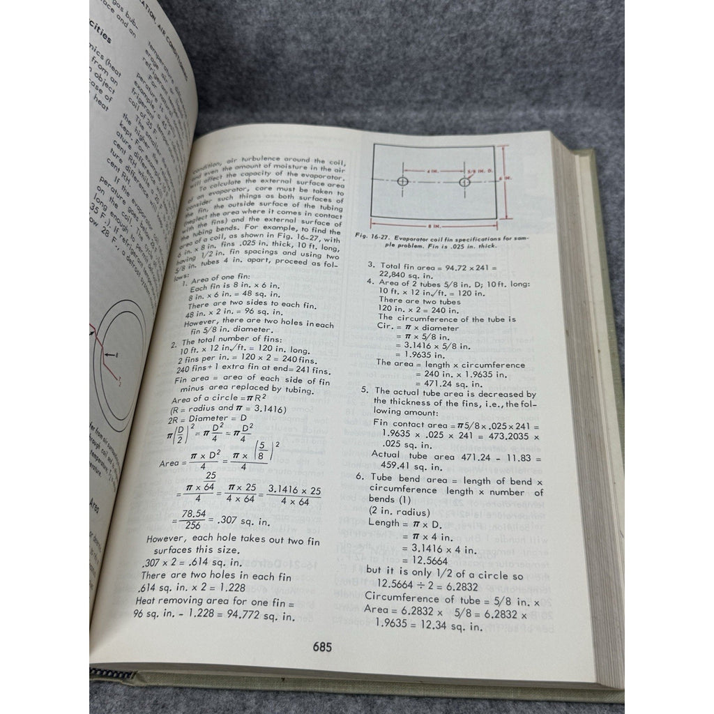 1968 Modern Refrigeration Air Conditioning HVAC Althouse US Army Hardcover