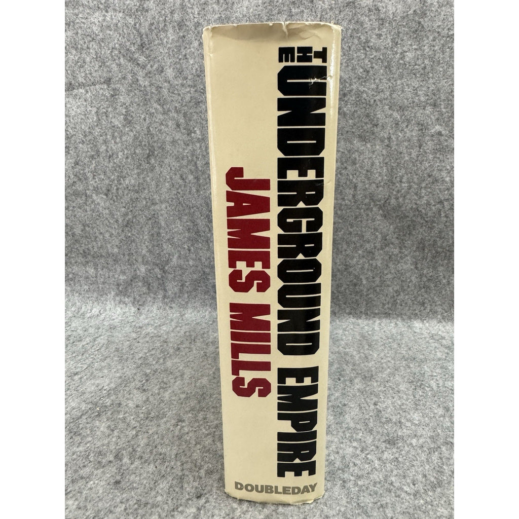Underground Empire James Mills 1986 1st Edition HC DJ Crime Drugs