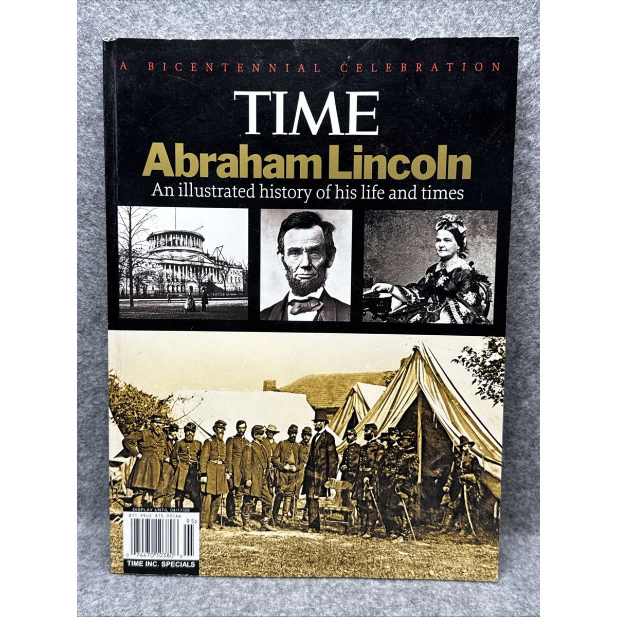 Time Magazine Abraham Lincoln Bicentennial Celebration (2009 Paperback)