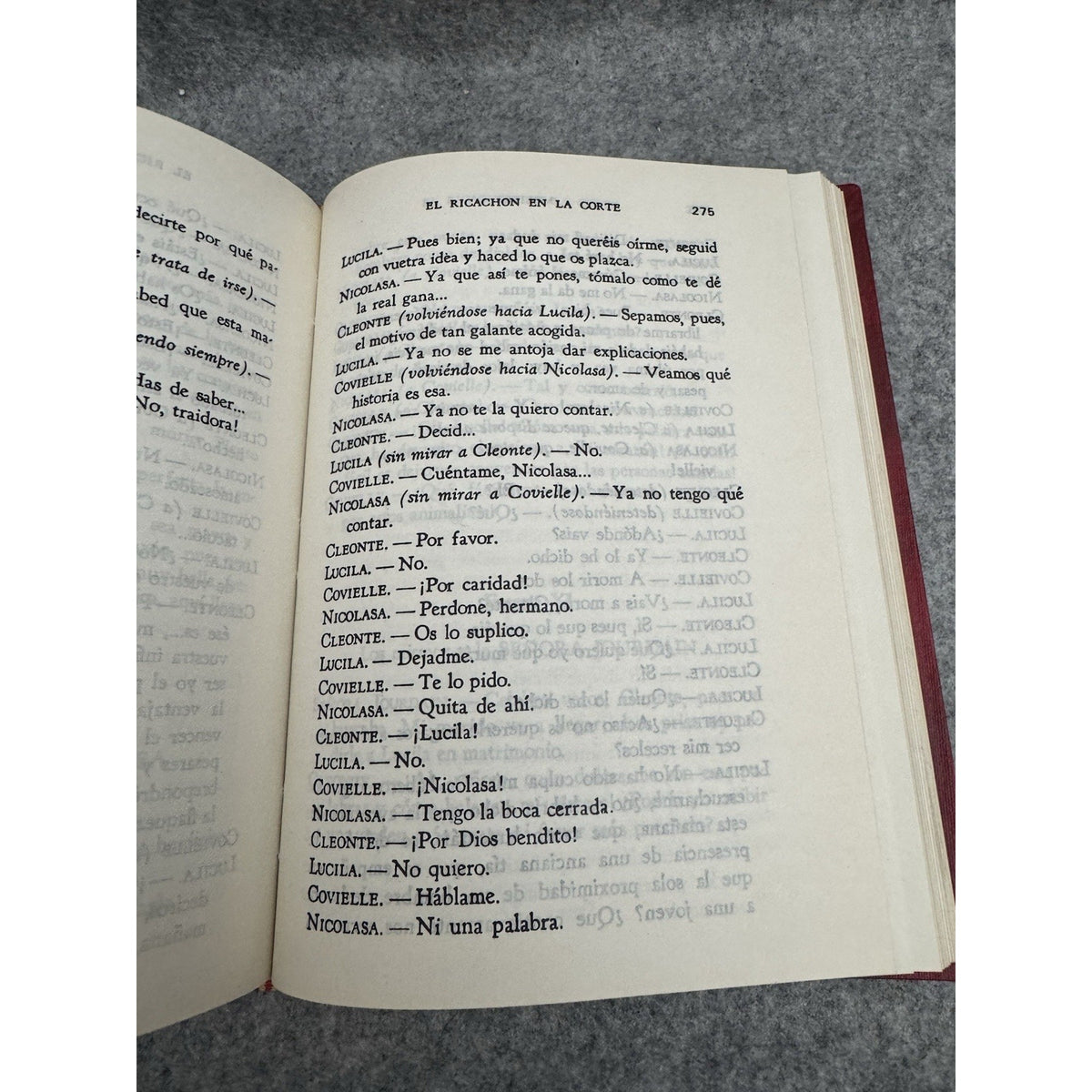 Moliere Obras Selectas 1984 EdiGonvill HC Spanish Classic Literature