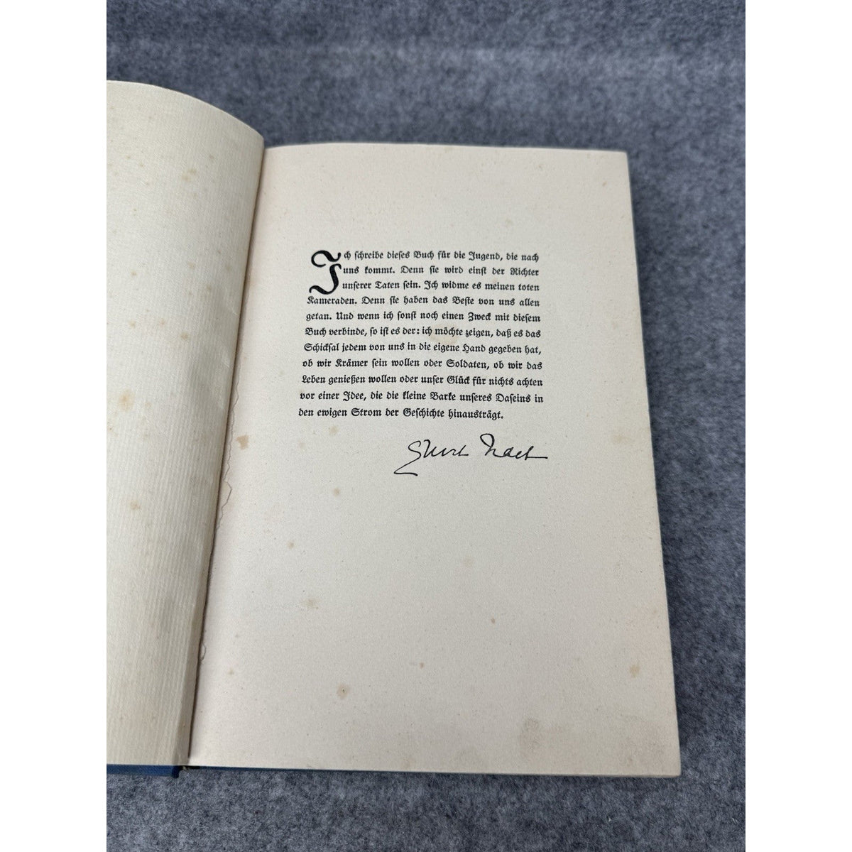 Ernst Udet Signed Mein Fliegerleben c1935-1936 WWI German Flying Ace Illustrated