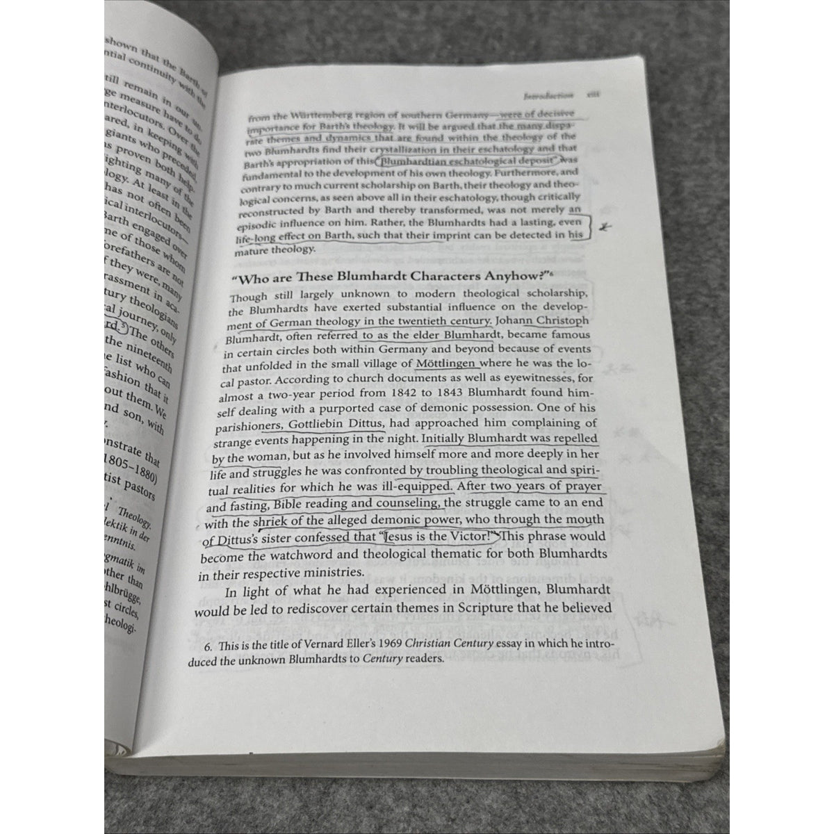 Jesus Is Victor! : The Significance of the Blumhardts for the Theology of...