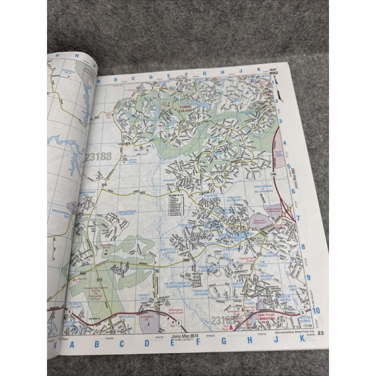 Virginia Peninsula Street Atlas by the Map People Staff ADC (2007, Book, Other)