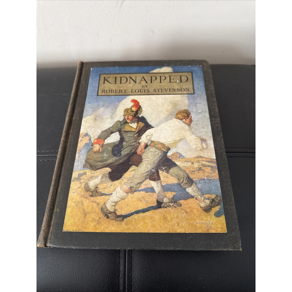 Kidnapped Robert Louis Stevenson HC 1927 Scribners N C Wyeth Illus