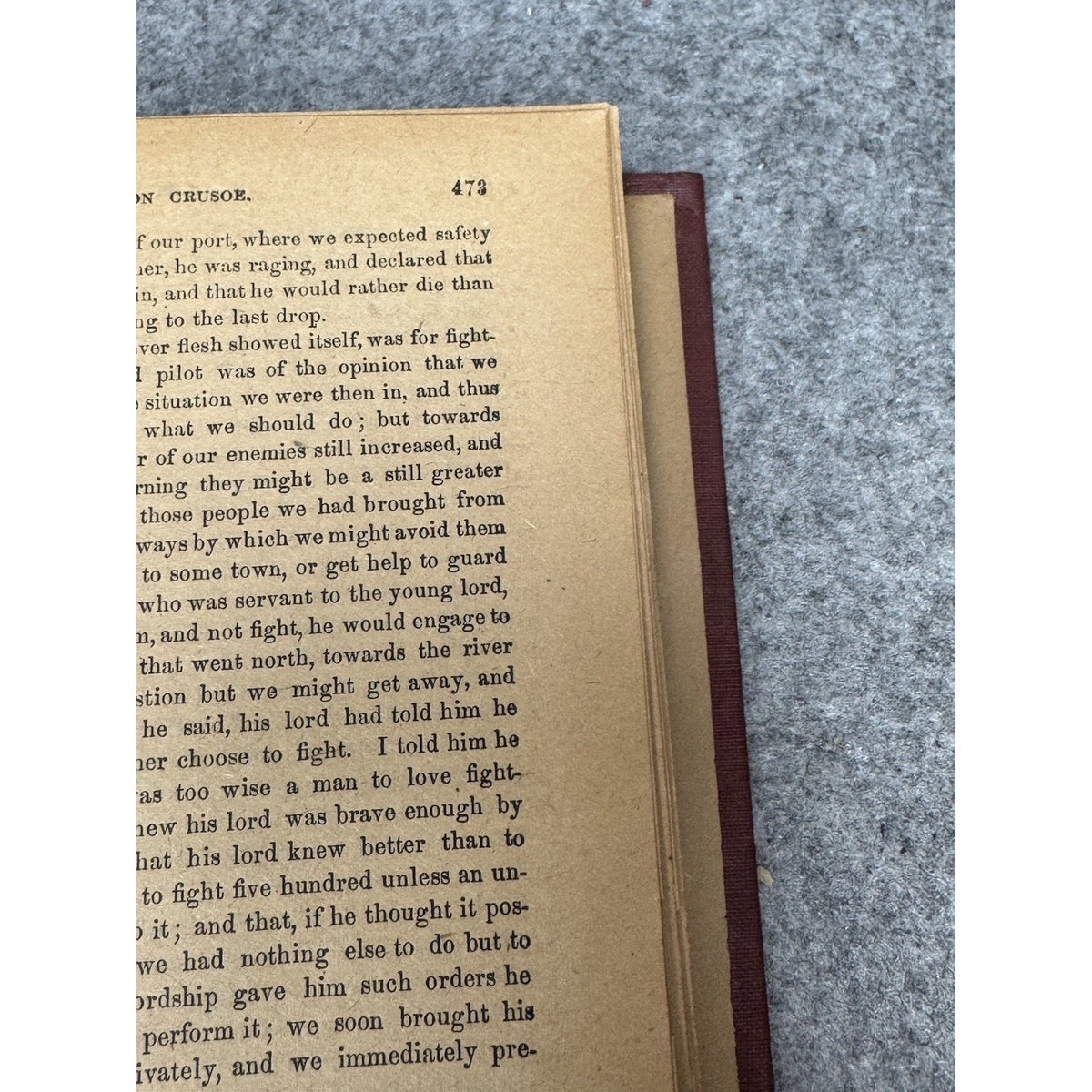 Robinson Crusoe Daniel Defoe Arlington Edition Hurst & Co Illustrated Antique