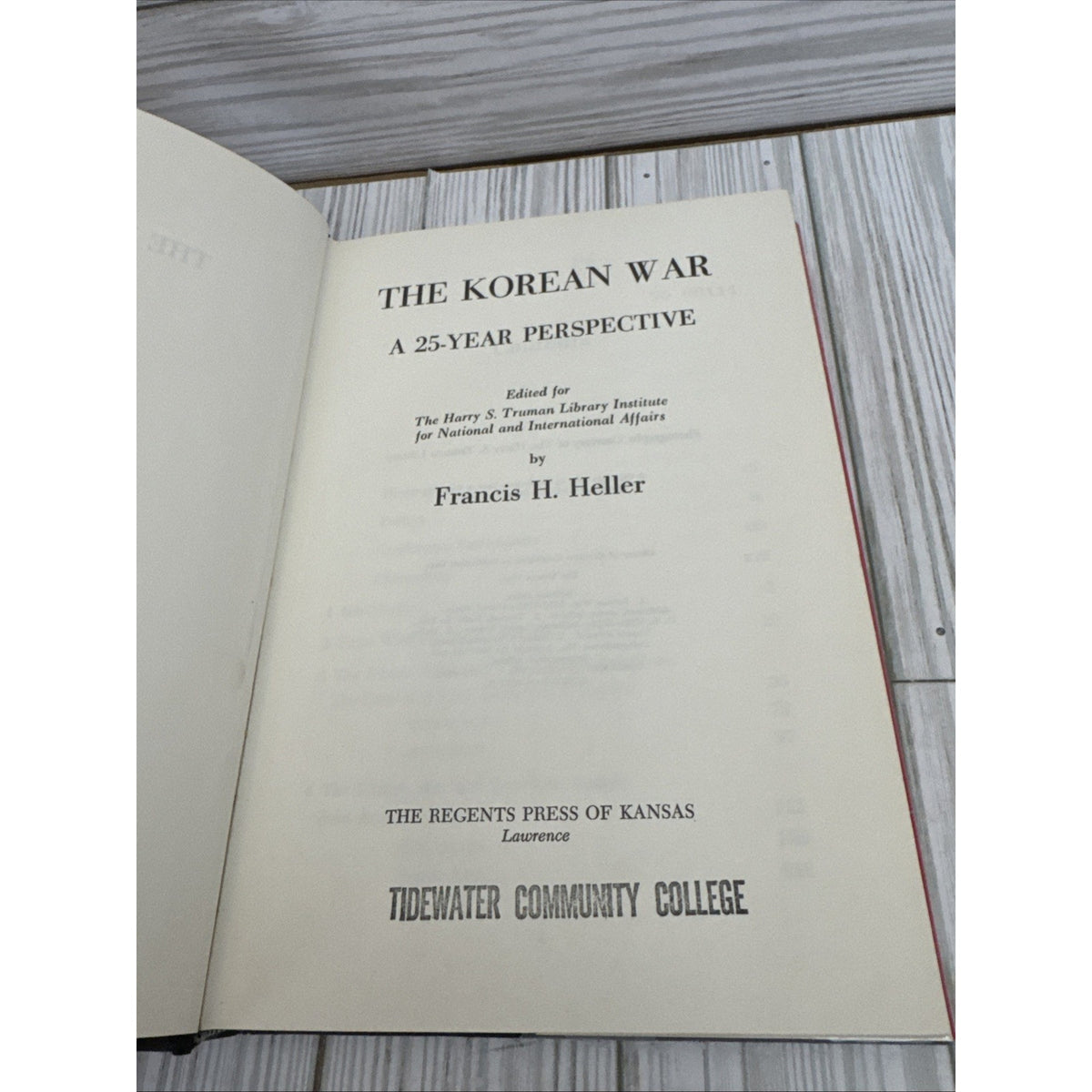 The Korean War: A 25-Year Perspective 1977 Heller & Fix