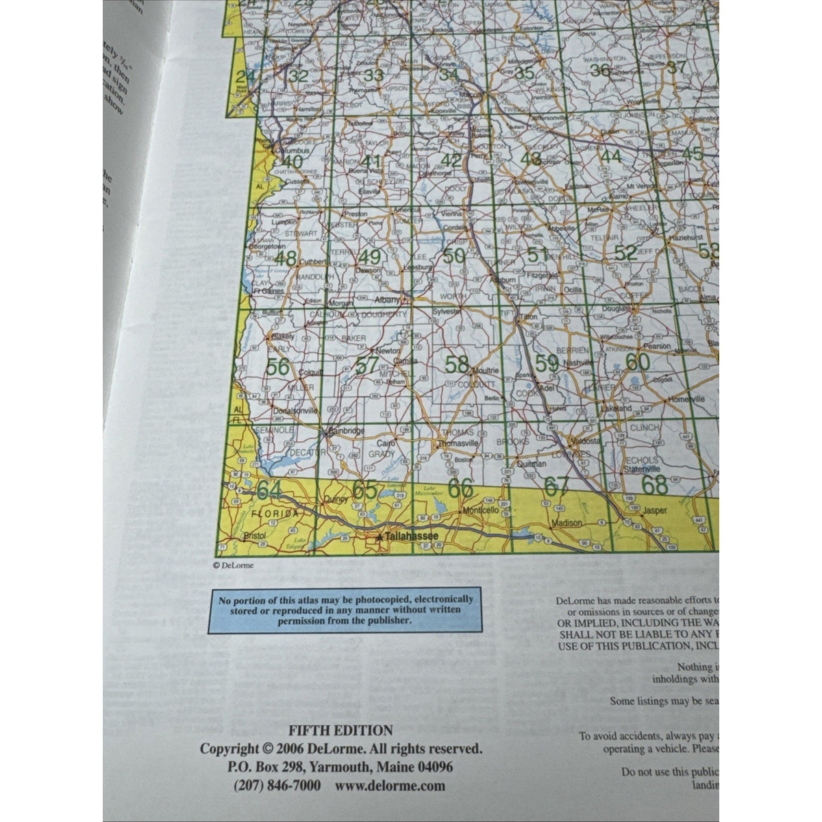Atlas and Gazetteer Ser.: Georgia by Delorme Mapping Company (2000, Map, Other)