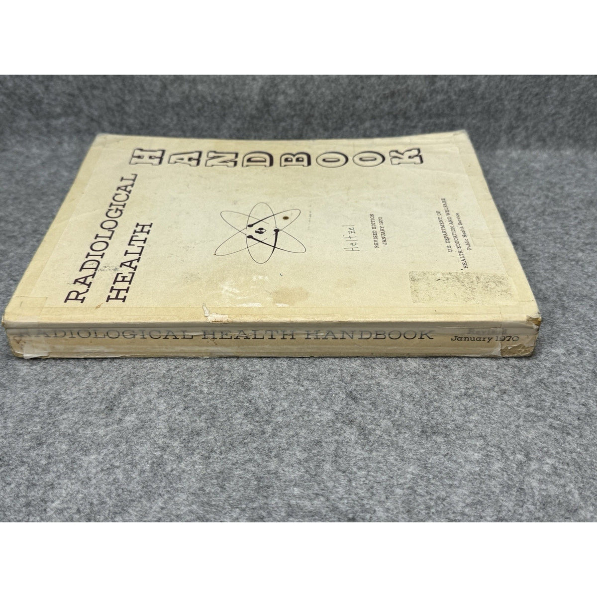 1970 Radiological Health Handbook Radiation Nuclear Physics Revised Edition