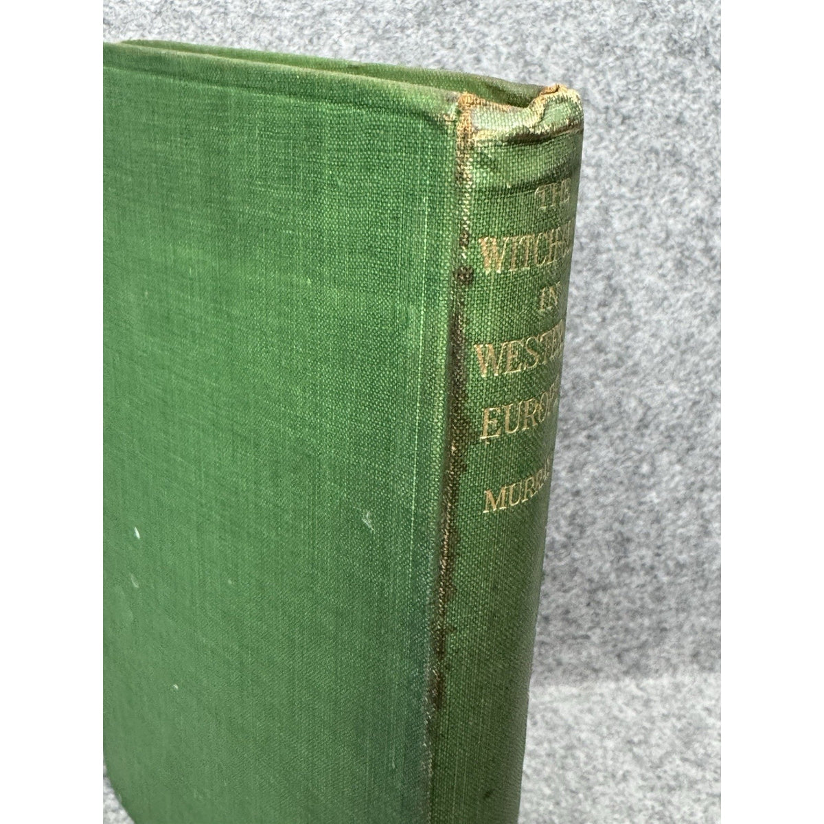 Rare 1921 1st Ed The Witch-Cult in Western Europe Margaret Murray Occult