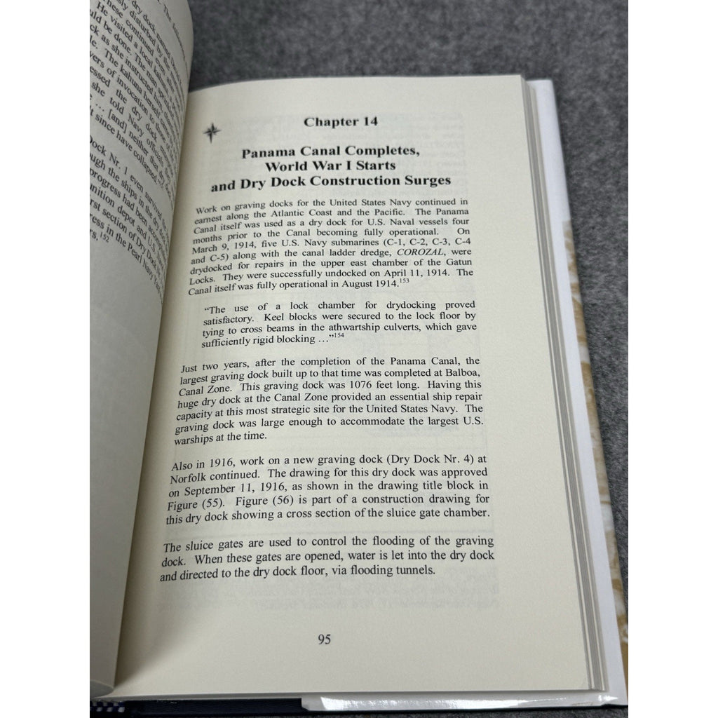 SIGNED History American Naval Dry Docks Hepburn US Navy Shipyard Maritime HC