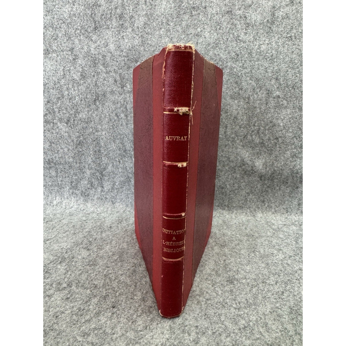 1955 Initiation A L’Hebreu Biblique Paul Auvray Hebrew HC French