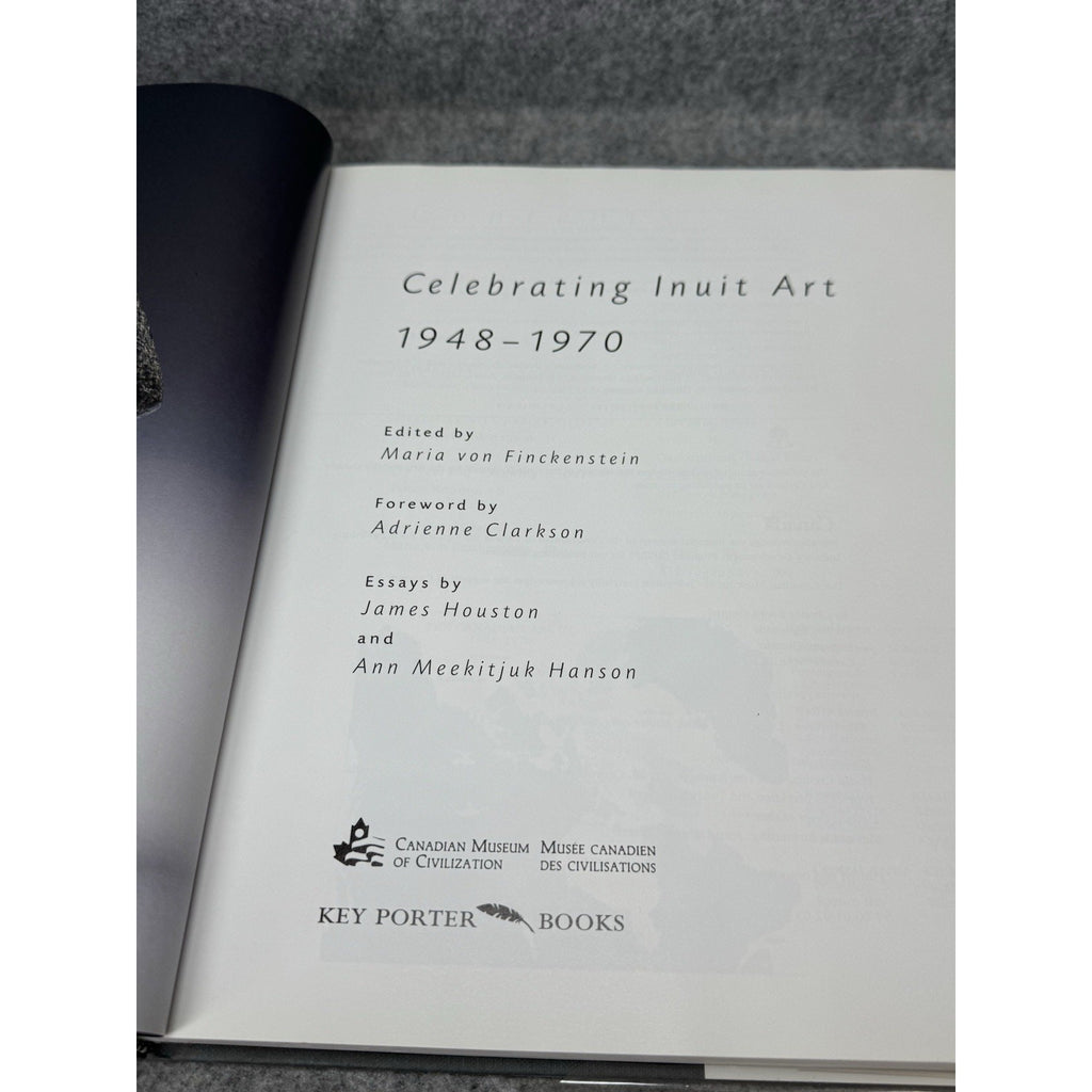 Celebrating Inuit Art 1948-1970 1999 First Edition Arctic Sculpture HC DJ