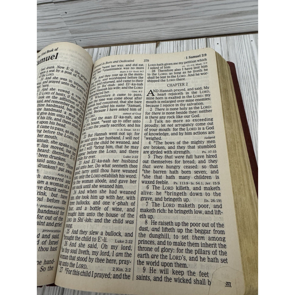 Holy Bible KJV Giant Print Nelson Regency 881CBG Red Letter Concordance Flexi