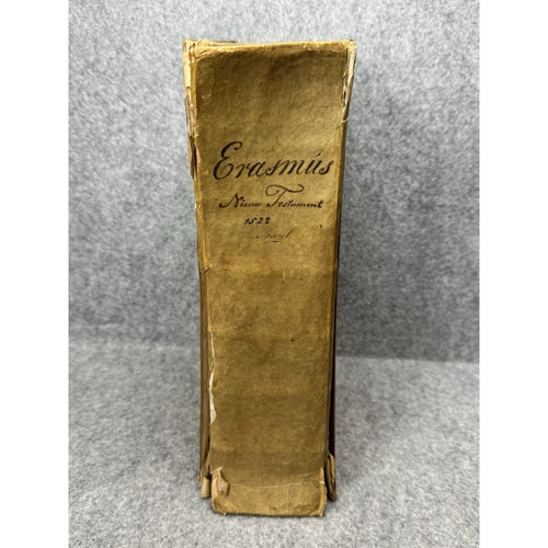 1660 Erasmus Paraphrasis New Testament Dutch Folio Thomas Fonteyn