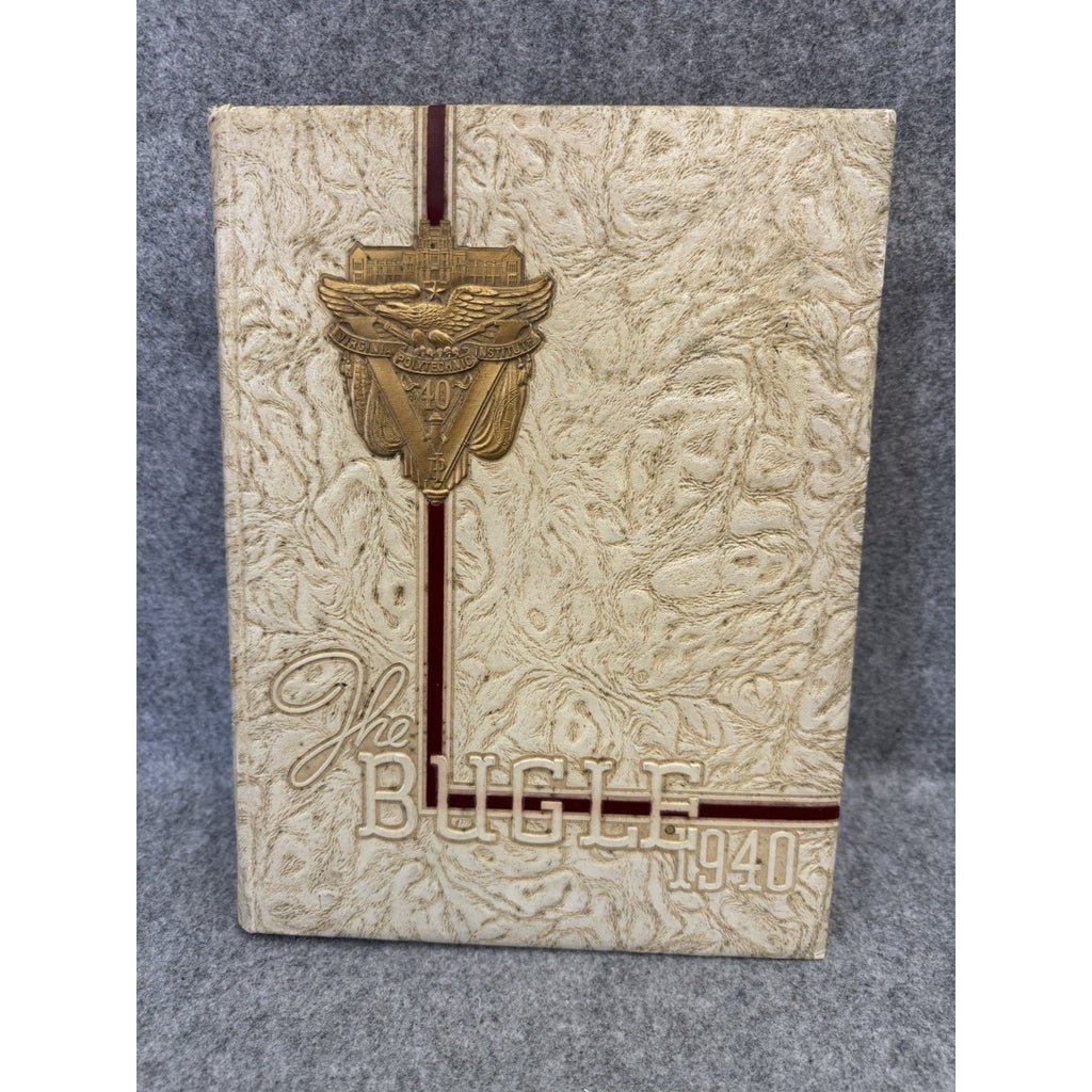 1940 The Bugle Virginia Polytechnic Institute VPI Virginia Tech Yearbook HC