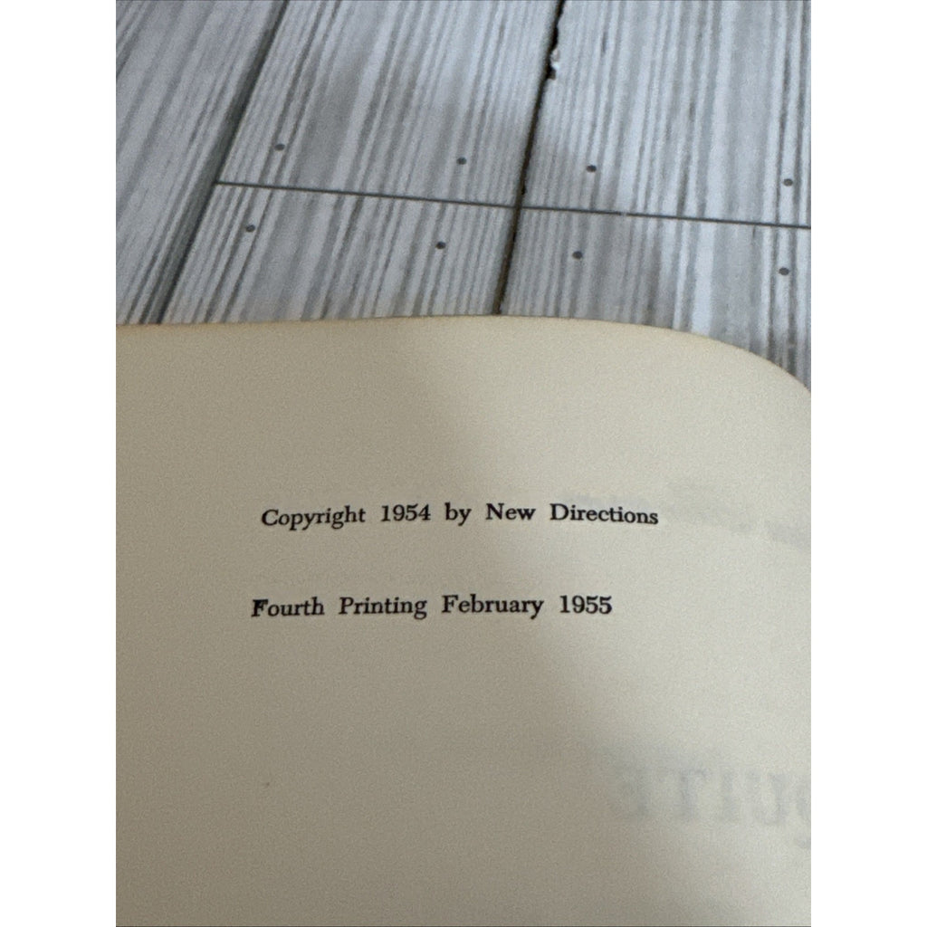 Quite Early One Morning ~ Dylan Thomas ~ 1954 Vintage Hardcover w/ Dust Jacket