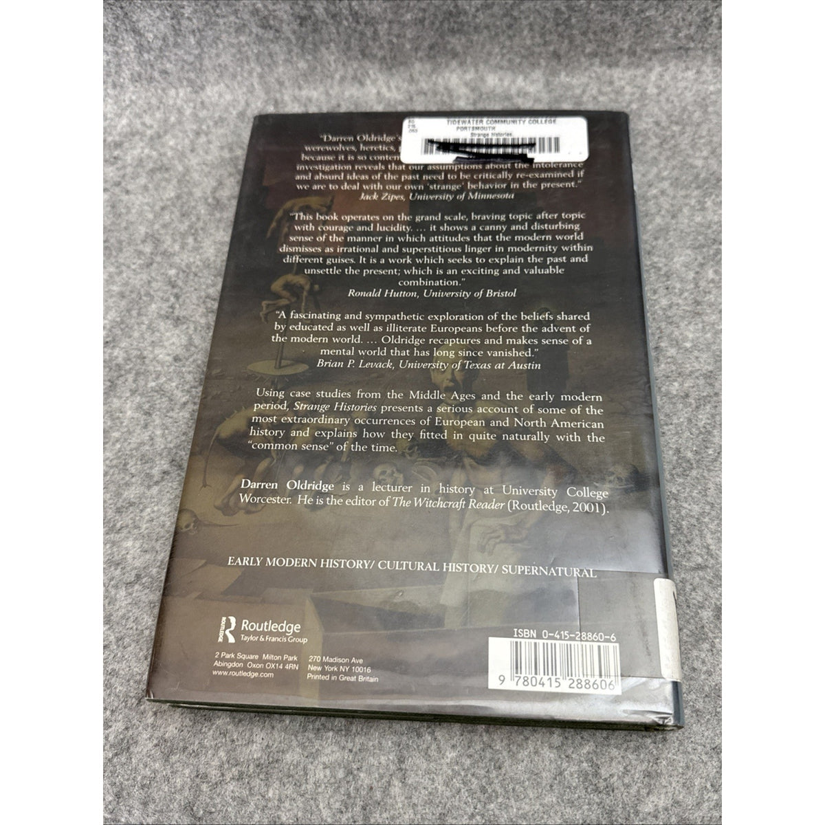 Strange Histories : The Trial of the Pig, the Walking Dead, and Other Matters of