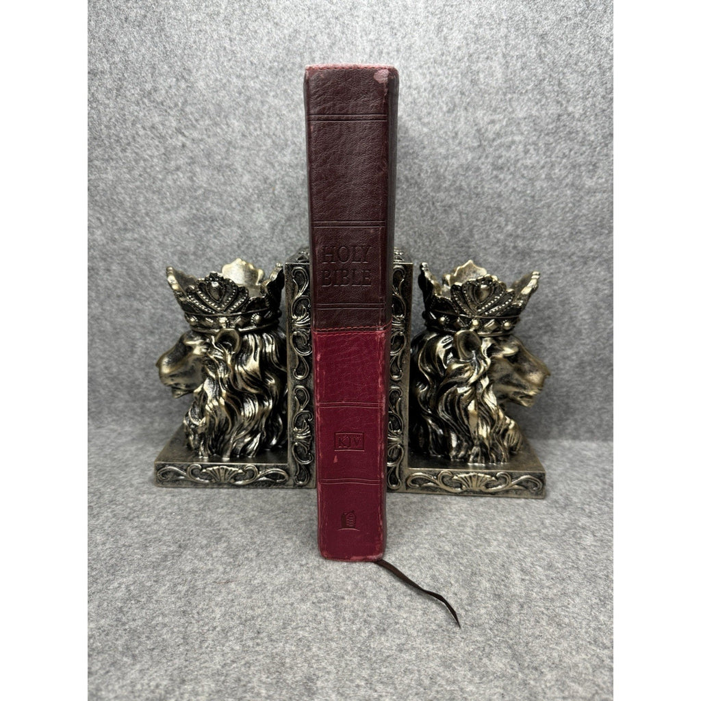 KJV Holy Bible Thomas Nelson Burgundy Red Letter Read Along References