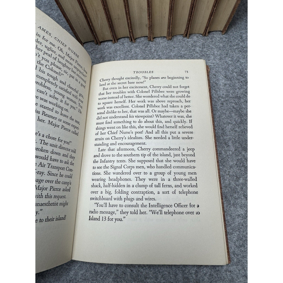Cherry Ames Nurse Series Lot 9 HC 1944-1956 Helen Wells Julie Tatham