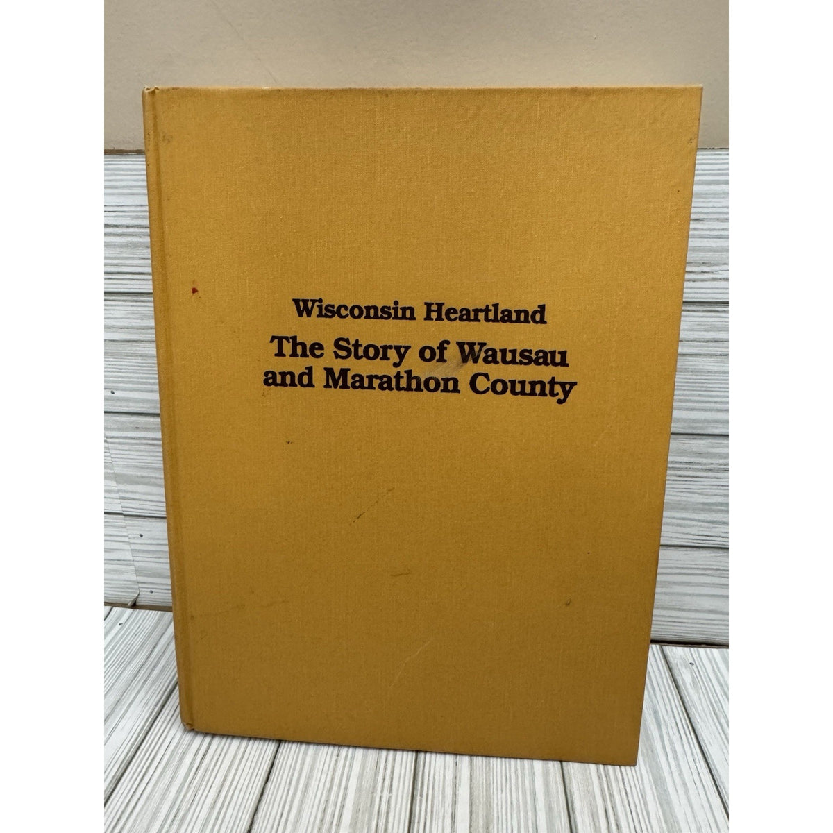 Wisconsin Heartland Story of Wausau Marathon County Kronenwetter HC 1984