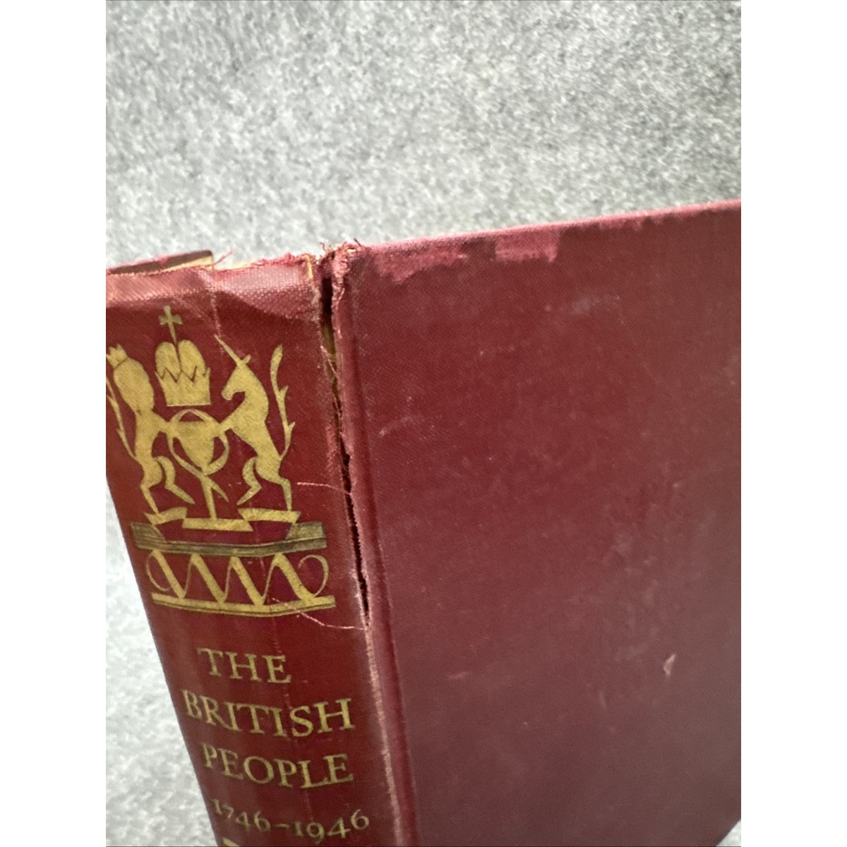 The British People 1746 - 1946 by G.D.H. Cole & Raymond Postgate 1947 HC