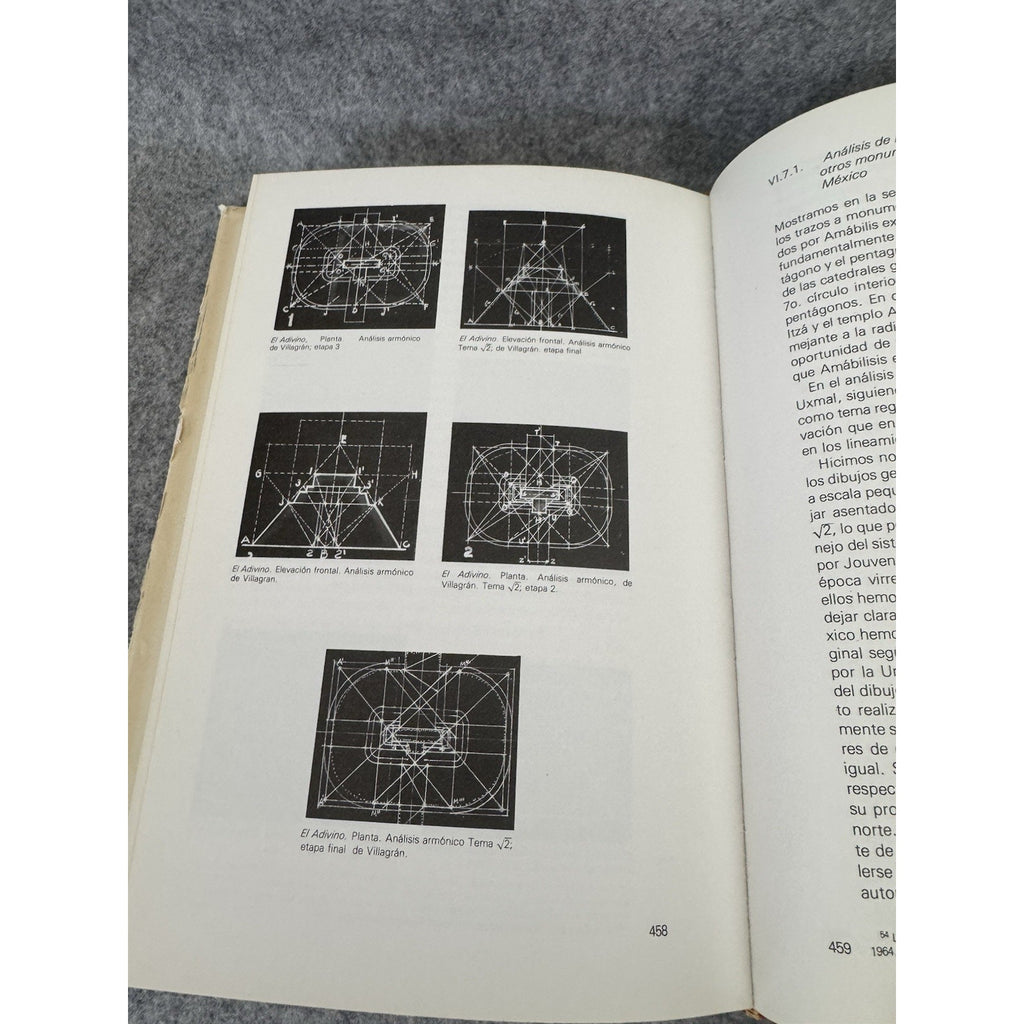 1988 Teoría de la Arquitectura José Villagrán García UNAM HC 1st Ed