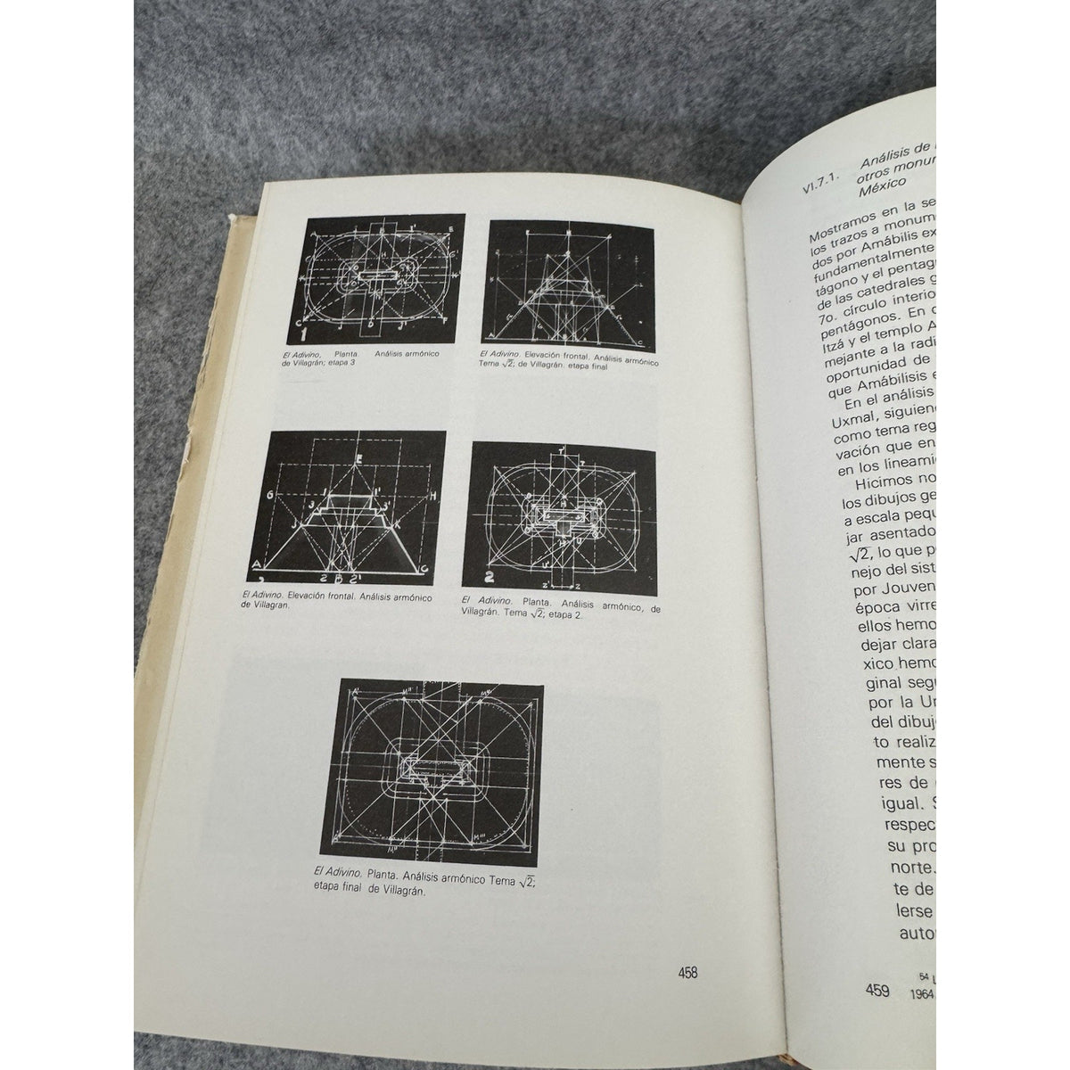 1988 Teoría de la Arquitectura José Villagrán García UNAM HC 1st Ed