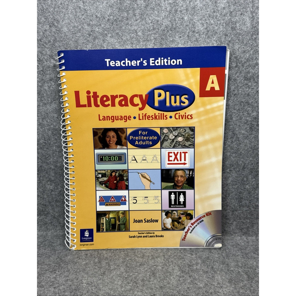 Literacy Plus A: Teachers Manual NO CD